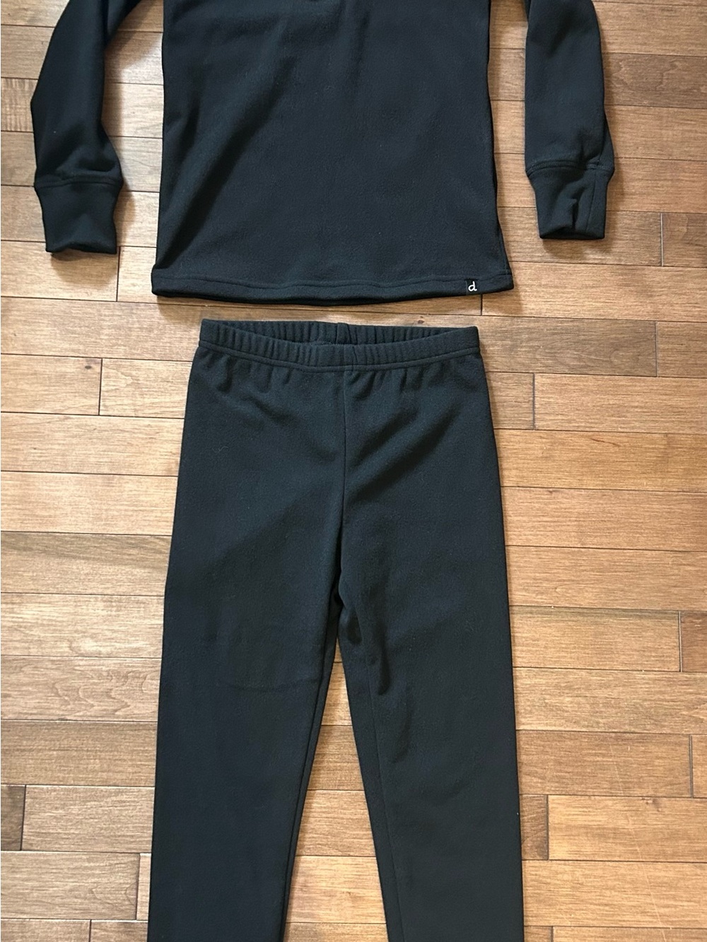 Kids Black Fleece Bottoms - Unbranded